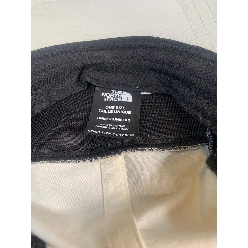 The North Face Class V Webbing White Black Cap Hat Unisex One Size Adjustable